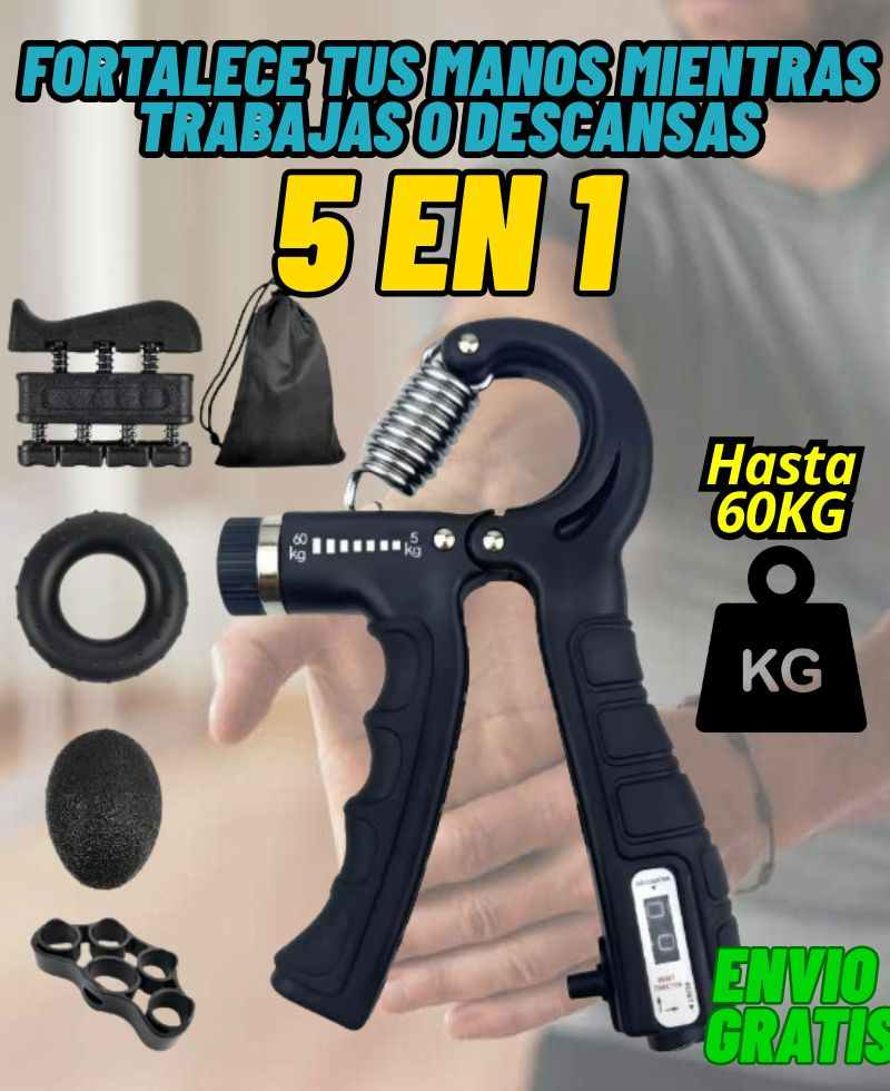 Set 5 en 1 de entrenamiento para antebrazos