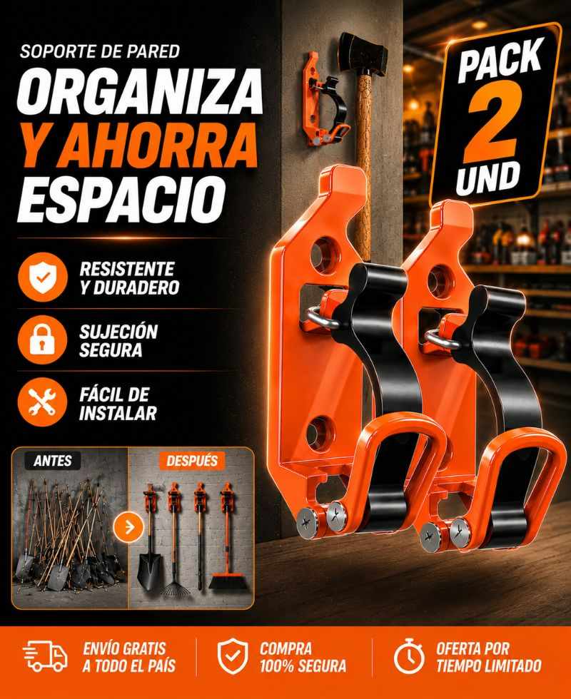 PACK 2 UND SOPORTE DE HERRAMIENTAS