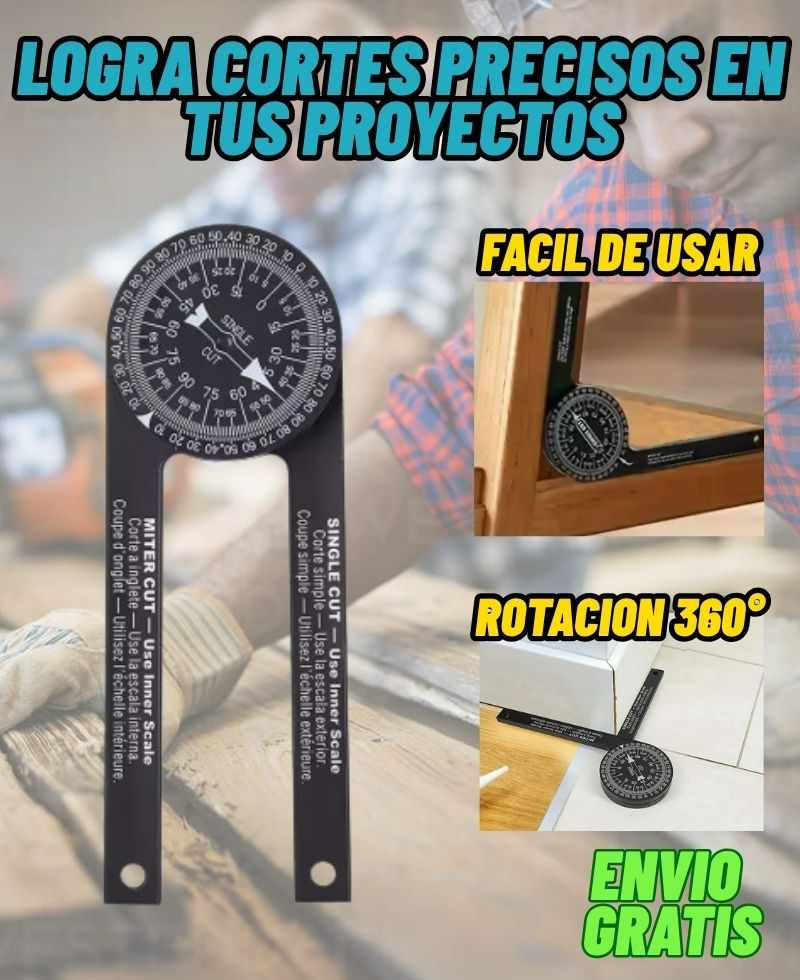 Transportador de angulos