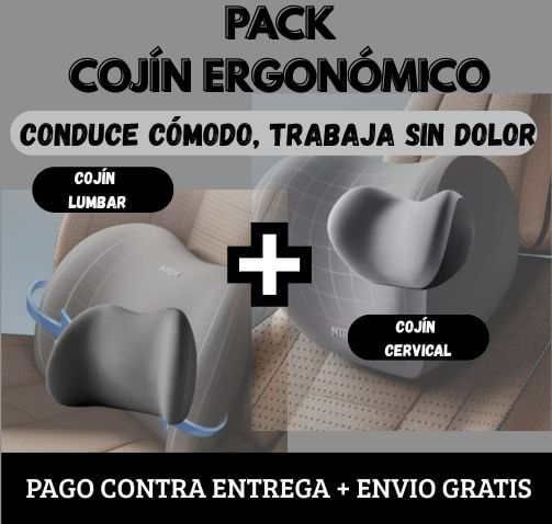 Cojín Ergonómico para Auto