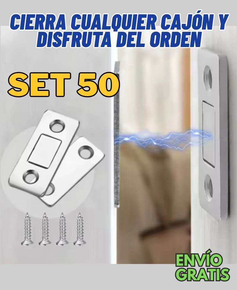 Cierre magnético para cajones