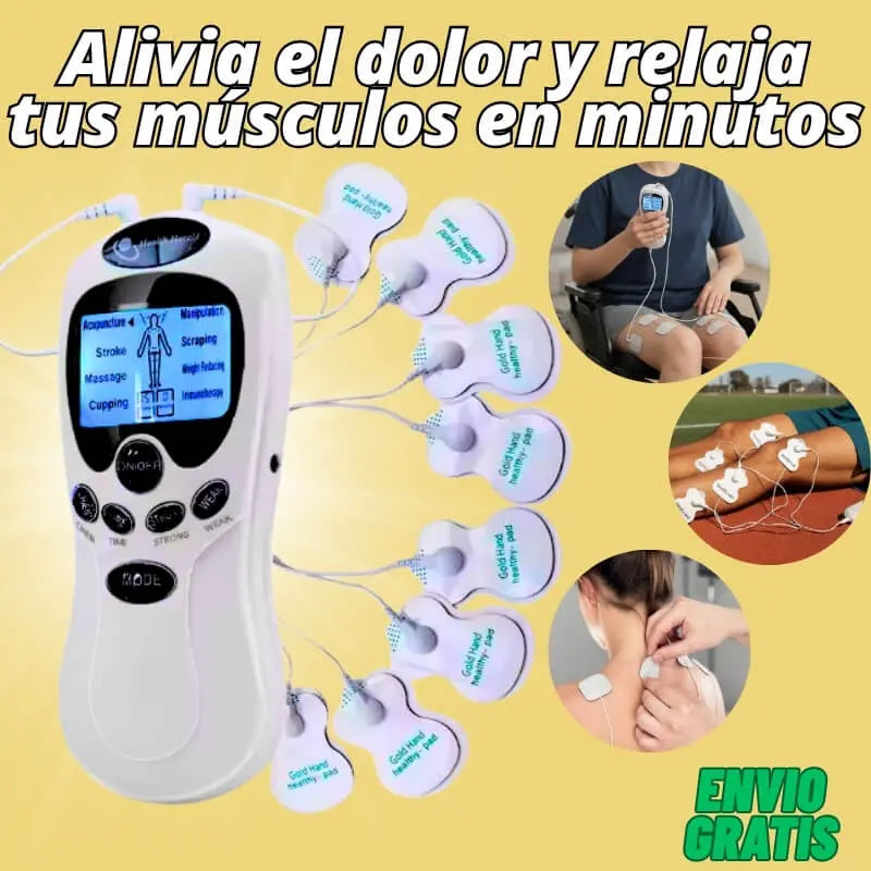 Masajeador Terapéutico de 8 electrodos