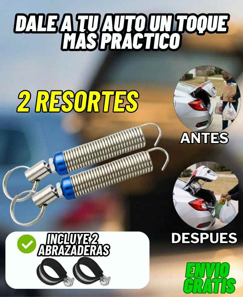 Pack Resortes Para Maletera (2 resortes)