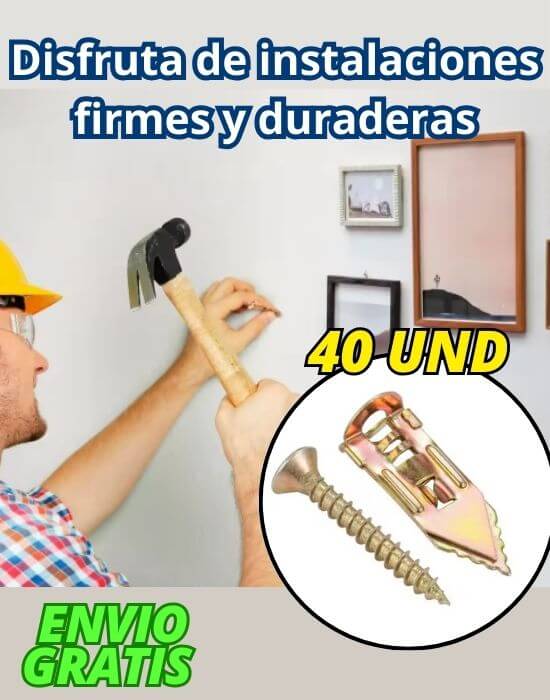 Tornillos de Fijación 40 UND